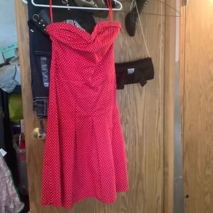 Retro pin up girl style dress